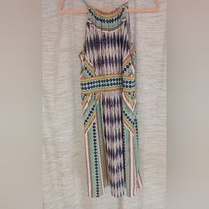 London Times Multicolor Patterned Dress